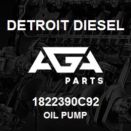 1822390C92 Detroit Diesel OIL PUMP | AGA Parts