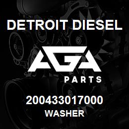 200433017000 Detroit Diesel WASHER | AGA Parts