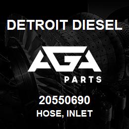 20550690 Detroit Diesel HOSE, INLET | AGA Parts