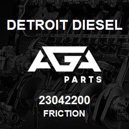 23042200 Detroit Diesel FRICTION | AGA Parts