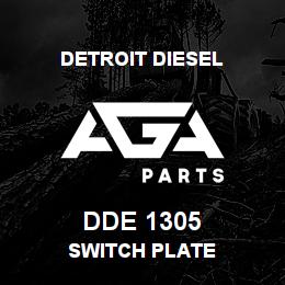 DDE 1305 Detroit Diesel SWITCH PLATE | AGA Parts