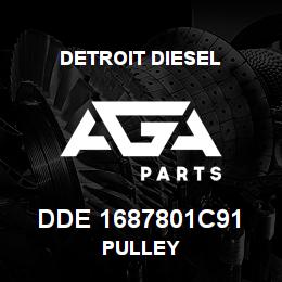 DDE 1687801C91 Detroit Diesel PULLEY | AGA Parts