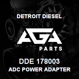DDE 178003 Detroit Diesel ADC POWER ADAPTER | AGA Parts