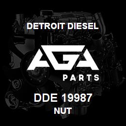 DDE 19987 Detroit Diesel NUT | AGA Parts