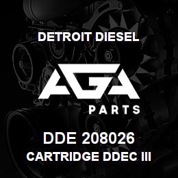 DDE 208026 Detroit Diesel CARTRIDGE DDEC III | AGA Parts