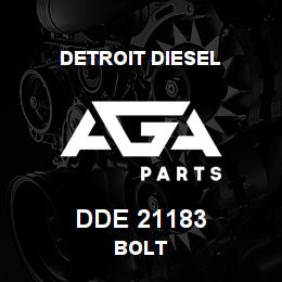 DDE 21183 Detroit Diesel BOLT | AGA Parts