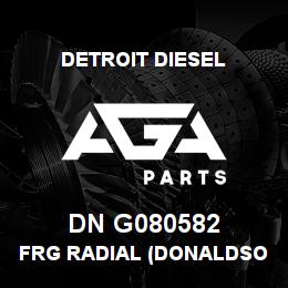 DN G080582 Detroit Diesel FRG RADIAL (DONALDSON) | AGA Parts