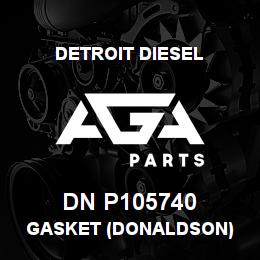 DN P105740 Detroit Diesel GASKET (DONALDSON) | AGA Parts