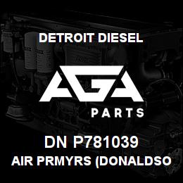 DN P781039 Detroit Diesel AIR PRMYRS (DONALDSON) | AGA Parts