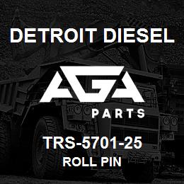 TRS-5701-25 Detroit Diesel Roll Pin | AGA Parts