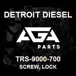 TRS-9000-700 Detroit Diesel Screw, Lock | AGA Parts