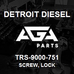 TRS-9000-751 Detroit Diesel Screw, Lock | AGA Parts