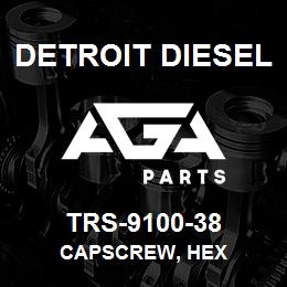 TRS-9100-38 Detroit Diesel Capscrew, Hex | AGA Parts