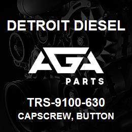 TRS-9100-630 Detroit Diesel Capscrew, Button | AGA Parts