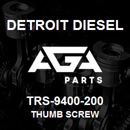 TRS-9400-200 Detroit Diesel Thumb Screw | AGA Parts