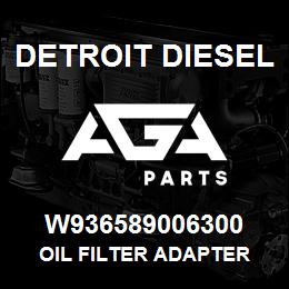 W936589006300 Detroit Diesel Oil Filter Adapter | AGA Parts
