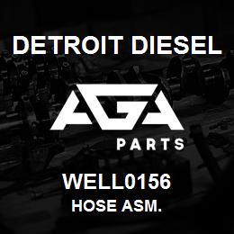 WELL0156 Detroit Diesel Hose Asm. | AGA Parts