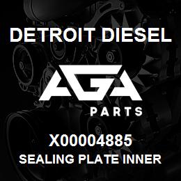 X00004885 Detroit Diesel SEALING PLATE INNER | AGA Parts