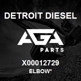 X00012729 Detroit Diesel Elbow* | AGA Parts