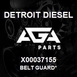 X00037155 Detroit Diesel Belt Guard* | AGA Parts