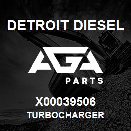 X00039506 Detroit Diesel Turbocharger | AGA Parts