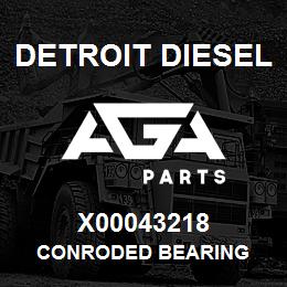X00043218 Detroit Diesel CONRODED BEARING | AGA Parts