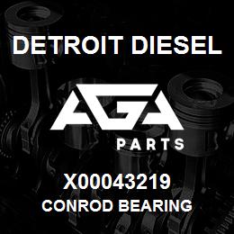 X00043219 Detroit Diesel CONROD BEARING | AGA Parts