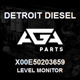 X00E50203659 Detroit Diesel LEVEL MONITOR | AGA Parts