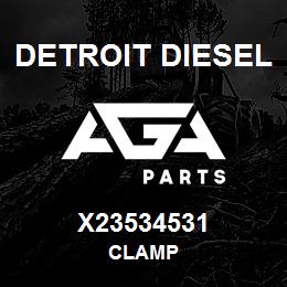 X23534531 Detroit Diesel Clamp | AGA Parts
