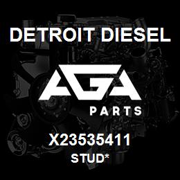 X23535411 Detroit Diesel Stud* | AGA Parts