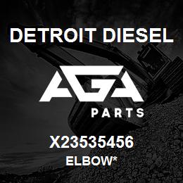 X23535456 Detroit Diesel Elbow* | AGA Parts