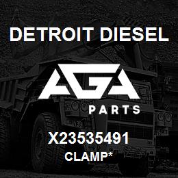 X23535491 Detroit Diesel Clamp* | AGA Parts