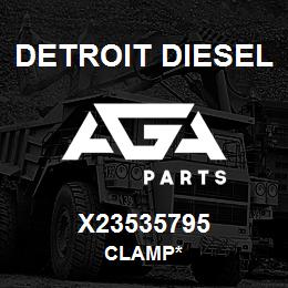 X23535795 Detroit Diesel Clamp* | AGA Parts
