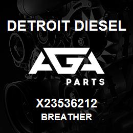 X23536212 Detroit Diesel Breather | AGA Parts