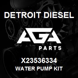 X23536334 Detroit Diesel Water Pump Kit | AGA Parts