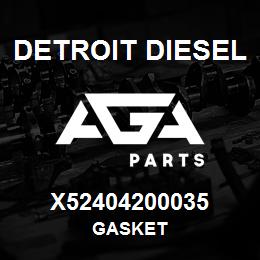 X52404200035 Detroit Diesel GASKET | AGA Parts