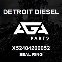 X52404200052 Detroit Diesel SEAL RING | AGA Parts