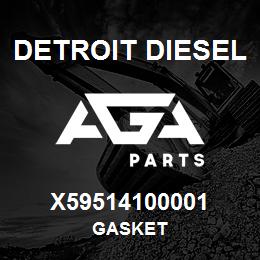X59514100001 Detroit Diesel GASKET | AGA Parts