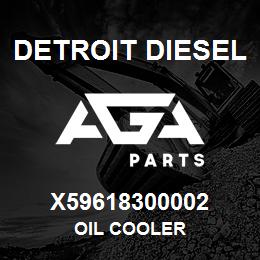 X59618300002 Detroit Diesel OIL COOLER | AGA Parts