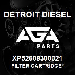 XP52608300021 Detroit Diesel Filter Cartridge* | AGA Parts
