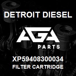XP59408300034 Detroit Diesel FILTER CARTRIDGE | AGA Parts