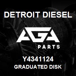 Y4341124 Detroit Diesel GRADUATED DISK | AGA Parts