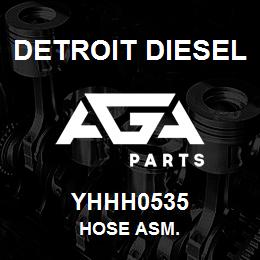 YHHH0535 Detroit Diesel Hose Asm. | AGA Parts