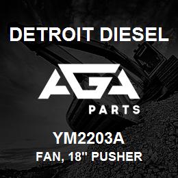 YM2203A Detroit Diesel Fan, 18" Pusher | AGA Parts
