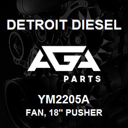 YM2205A Detroit Diesel Fan, 18" Pusher | AGA Parts