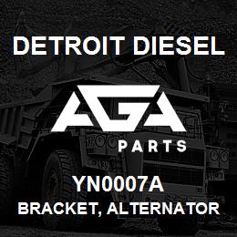 YN0007A Detroit Diesel Bracket, Alternator | AGA Parts