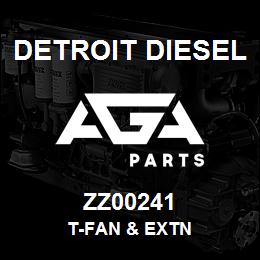 ZZ00241 Detroit Diesel T-Fan & Extn | AGA Parts