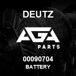00090704 Deutz BATTERY | AGA Parts