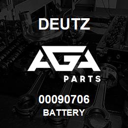 00090706 Deutz BATTERY | AGA Parts