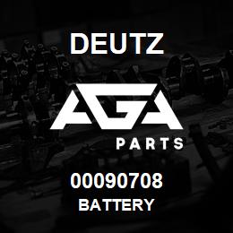 00090708 Deutz BATTERY | AGA Parts